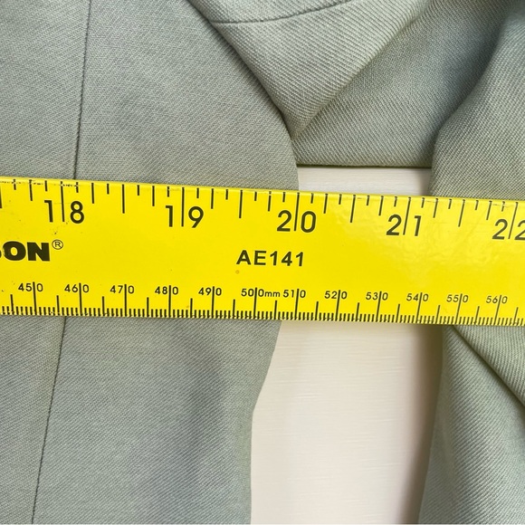 A New Day Sage Green Double-Breasted Blazer Size XS NWT - Picture 7 of 9